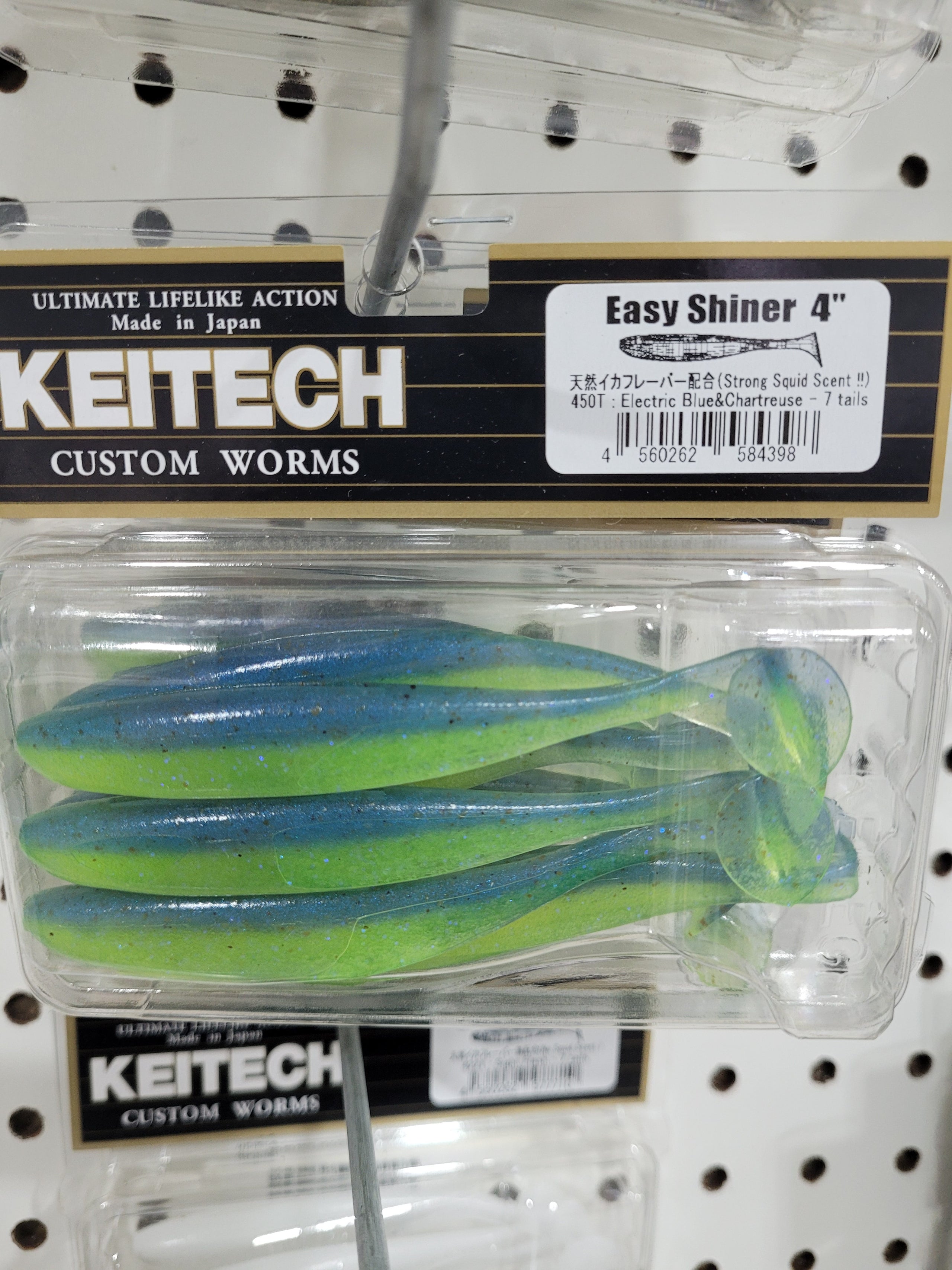 KEITECH EASY SHINER 4 ELECTRIC BLUE CHART.